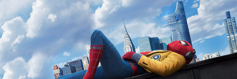 Bildergebnis für Spiderman Homecoming Banner