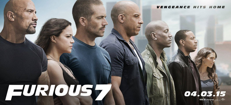 Furious 7 banner