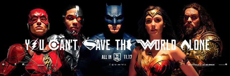 Justice League banner