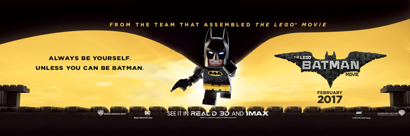 The LEGO Batman Movie banner