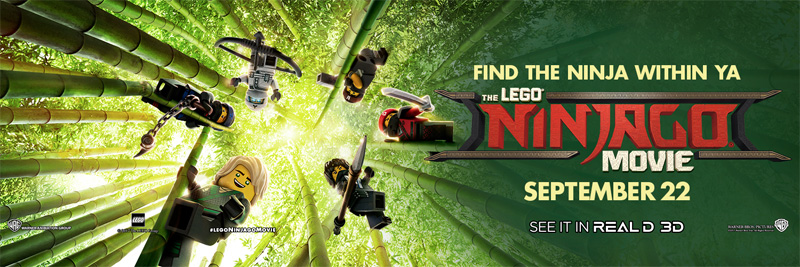 The Lego Ninjago Movie banner
