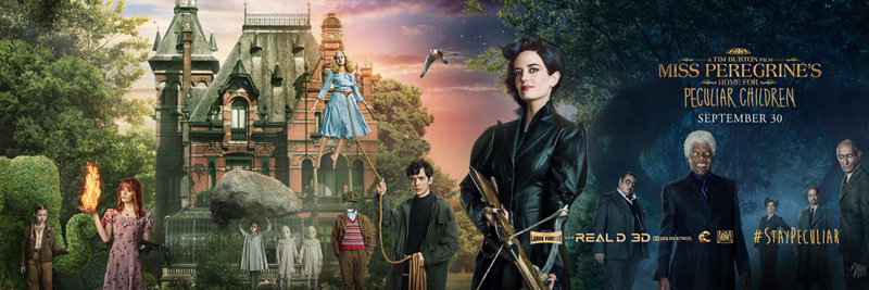 Miss Peregrine's Home for Peculiar Children banner