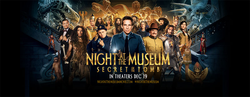 Night at the Museum: Secret of the Tomb banner