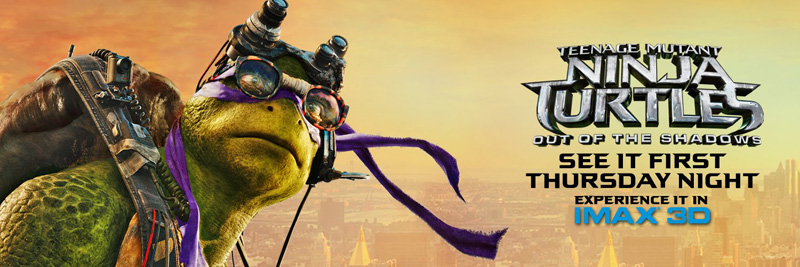 Teenage Mutant Ninja Turtles: Out of the Shadows banner